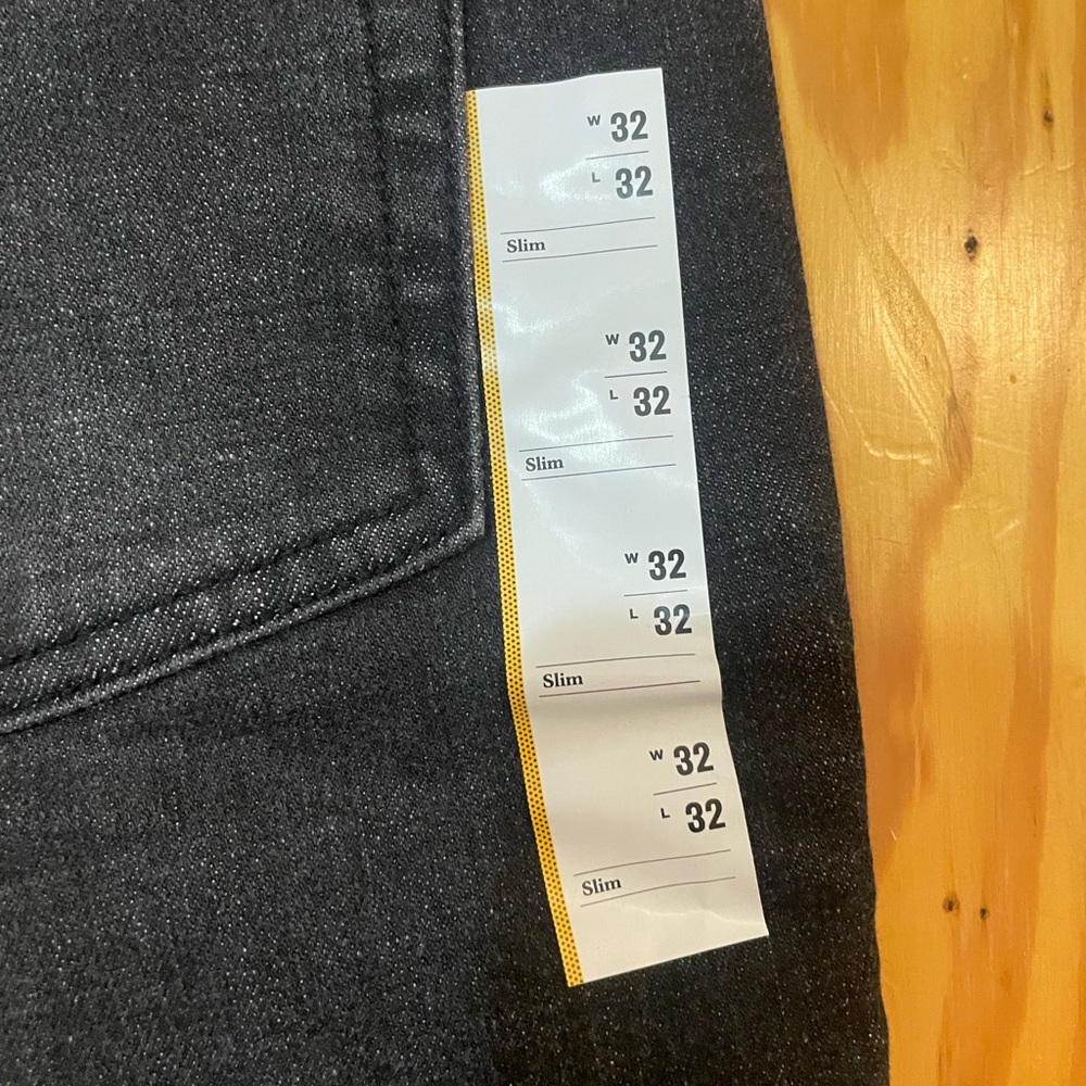 NWT Goodfellow & CO Total Flex Slim Black Jeans Size 32 - Picture 8 of 10